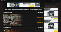 Desktop Screenshot of metabattle.com